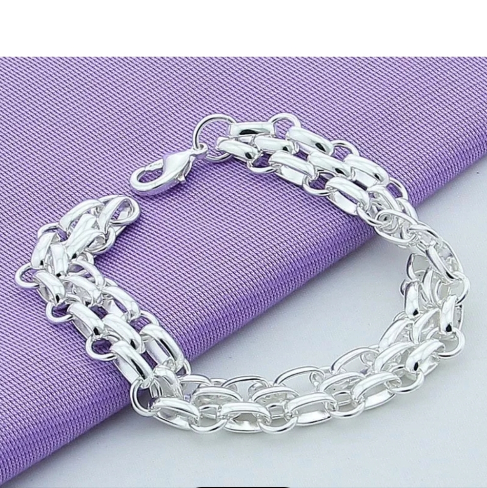 Sterling Silver Chain Bracelet